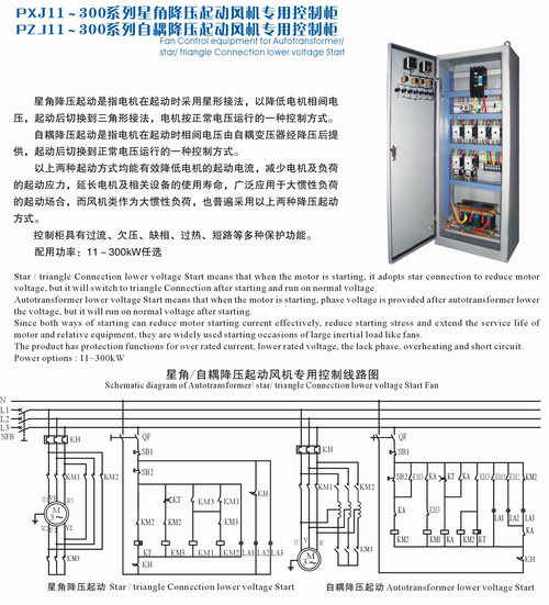 星角降壓系列電控柜